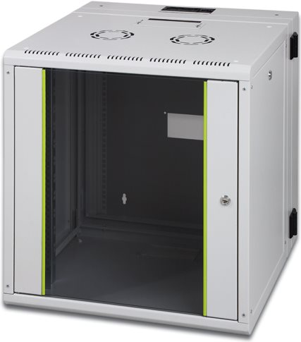 Купить DIGITUS® 20HE Wandgehäuse mit Schwenkrahmen - Grau, RAL 7035, Pulverbeschichtung (19") (DN-19 20-U-3) в магазине wardena.ru