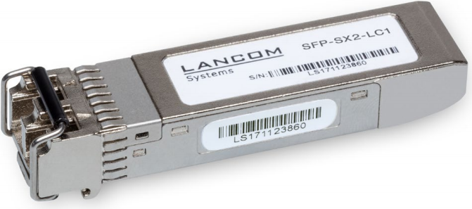 Купить Lancom SFP-SX2-LC1 - SFP (Mini-GBIC)-Transceiver-Modul - GigE - 1000Base-SX - LC Multi-Mode - bis zu 2 km - 1310 nm (60183) в магазине wardena.ru