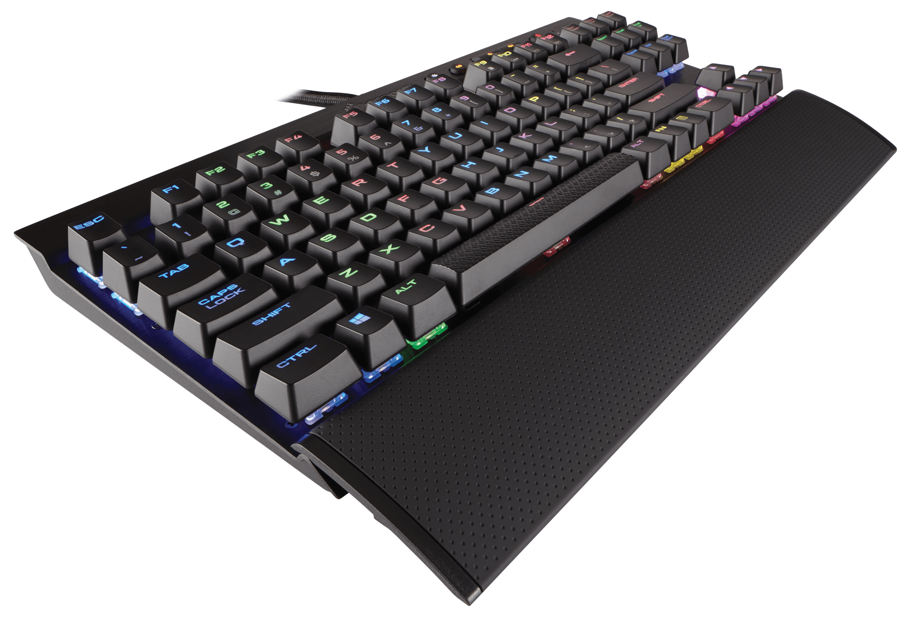 Купить Corsair Tas K65 Gaming RGB RAPIDFIRE,LED,Cherry MX Speed (CH-9110014-DE) в магазине wardena.ru