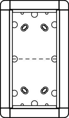 Купить Ritto 18832/20 Portier AP-Rahmen silber - Rahmen - Silber - Oberfläche - 133 mm - 37 mm - 230 mm (1883220) в магазине wardena.ru