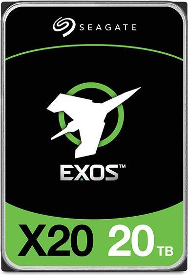 Купить Seagate Exos X20 ST20000NM002D - Festplatte - 20 TB - intern - SAS 12Gb/s - 7200 U/min - Puffer: 256 MB в магазине wardena.ru
