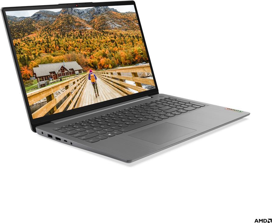 Купить Lenovo IdeaPad 3 15ALC6 82KU - AMD Ryzen 5 5500U / 2.1 GHz - Win 11 Home - Radeon Graphics - 8 GB RAM - 512 GB SSD NVMe - 39.6 cm (15.6") IPS 1920 x 1080 (Full HD) - Wi-Fi 6 - Arctic Grey - kbd: Deutsch (82KU01S6GE) в магазине wardena.ru