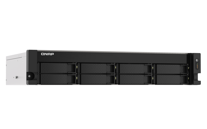 Купить QNAP QuTS hero Turbo Station TS-873AeU-4G 8TB, 4GB RAM, 2x 2.5GBase-T, 2HE (TS-873AeU-4G) в магазине wardena.ru