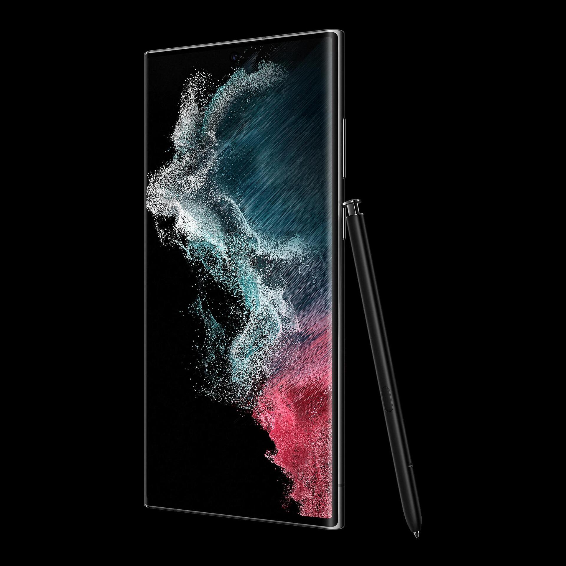 Купить Samsung Galaxy S22 Ultra - 5G Smartphone - Dual-SIM - RAM 8 GB / 128 GB - OLED-Display - 6.8" - 3088 x 1440 Pixel (120 Hz) - 4x x Rückkamera 108 MP, 12 MP, 10 MP, 10 MP - front camera 40 MP - Phantomschwarz (SM-S908BZKDEUE) в магазине wardena.ru