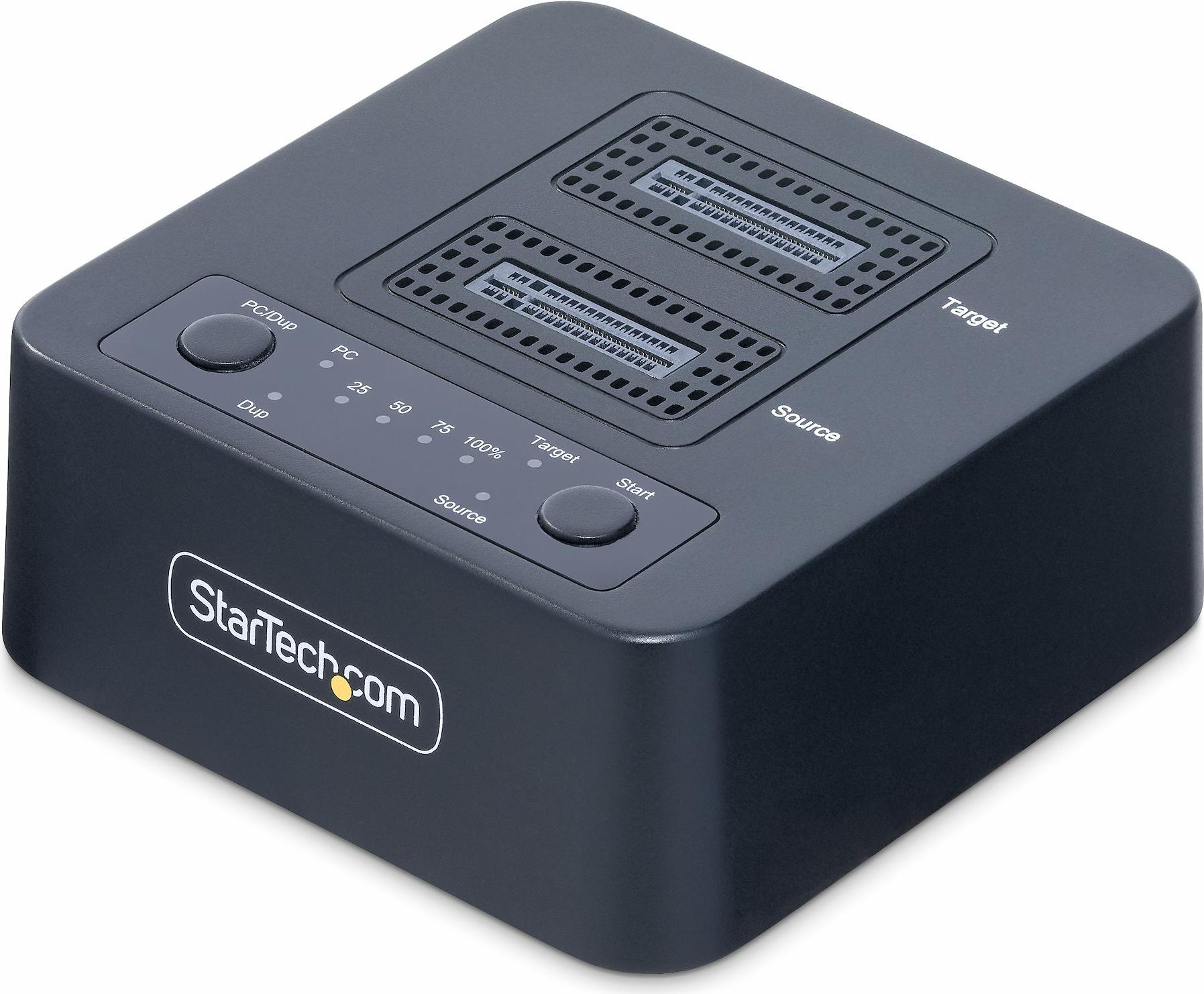 Купить StarTech.com 1:1 Standalone M.2 NVMe Drive Duplicator and Dock - Solid State / Festplattenduplikator - 2 Schächte (PCIe (NVMe)) - TAA-konform (M2-HDD-DUPLICATOR-N1) в магазине wardena.ru