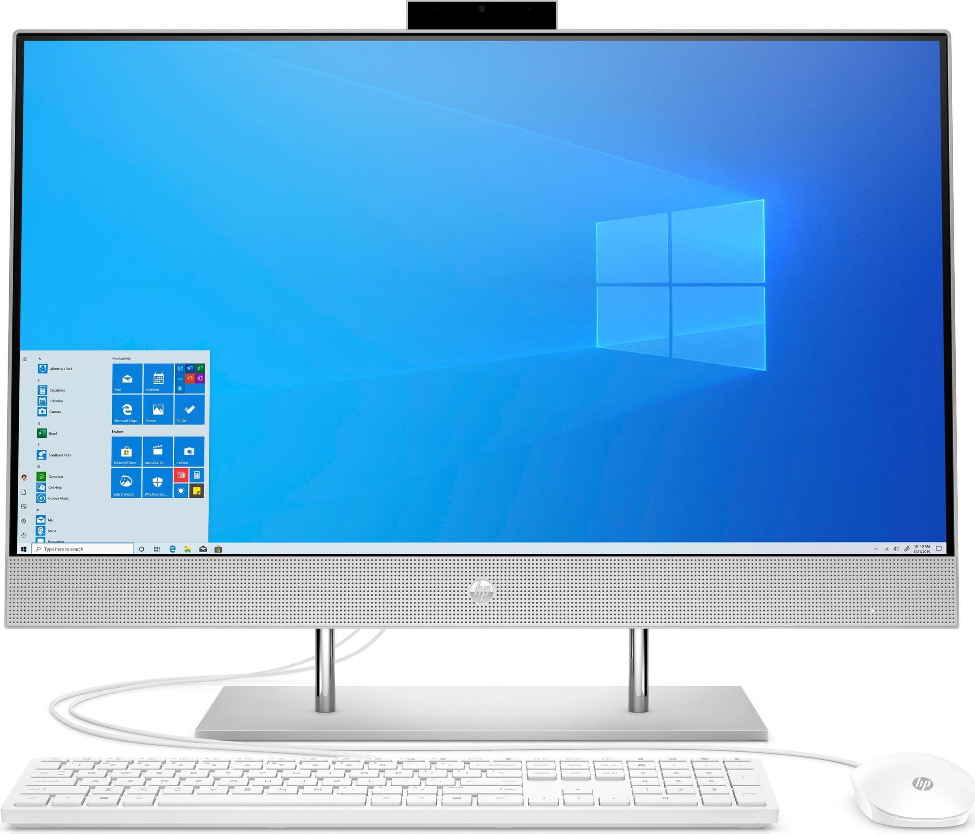 Купить HP 27-dp0001ng - All-in-One (Komplettlösung) - Ryzen 3 4300U / 2.7 GHz - RAM 8 GB - SSD 512 GB - NVMe - Radeon Vega 8 - GigE - WLAN: Wi-Fi, Bluetooth 5.0 - Win 10 Home 64-Bit - Monitor: LED 68.58 cm (27") 1920 x 1080 (Fu (9ME90EA#ABD) в магазине wardena.ru