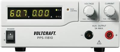 Купить Voltcraft Labornetzgerät, einstellbar PPS-11810 1 - 18 V/DC 0 - 10 A 180 W 2 x USB, Remote programmi (PPS-11810) в магазине wardena.ru