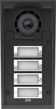 Купить 2N Telecommunications Gegensprechanlage EntryCom IP Force 2.0 - 4 Ruftasten IP69 mit (9151304C) в магазине wardena.ru