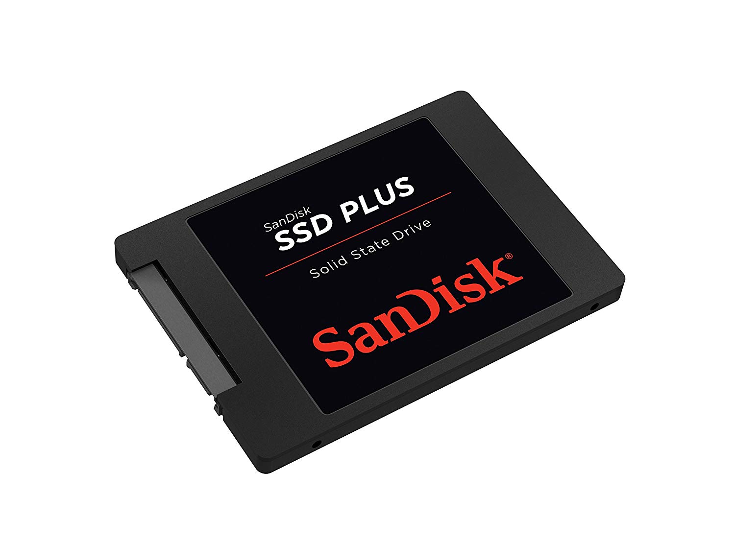 Купить SanDisk SSD PLUS - SSD - 2 TB - intern - 2.5" (6.4 cm) - SATA 6Gb/s (SDSSDA-2T00-G26) в магазине wardena.ru