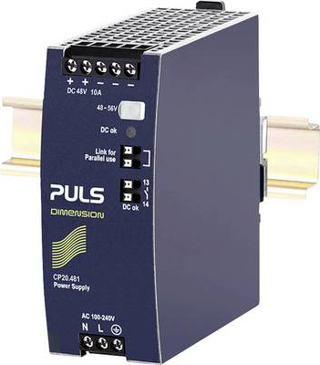 Купить PULS Hutschienen-Netzteil (DIN-Rail) 48 V 10 A 480 W 1 x (CP20.481) в магазине wardena.ru