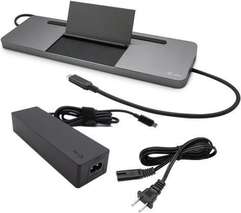 Купить i-tec USB-C Metal 4K 3xDisplay DS 1xHDMI1xVGA1xDP 1xSD+1xmicroSD CR 1xGLAN 1x3.5mmAudio (C31FLATPRO100) в магазине wardena.ru