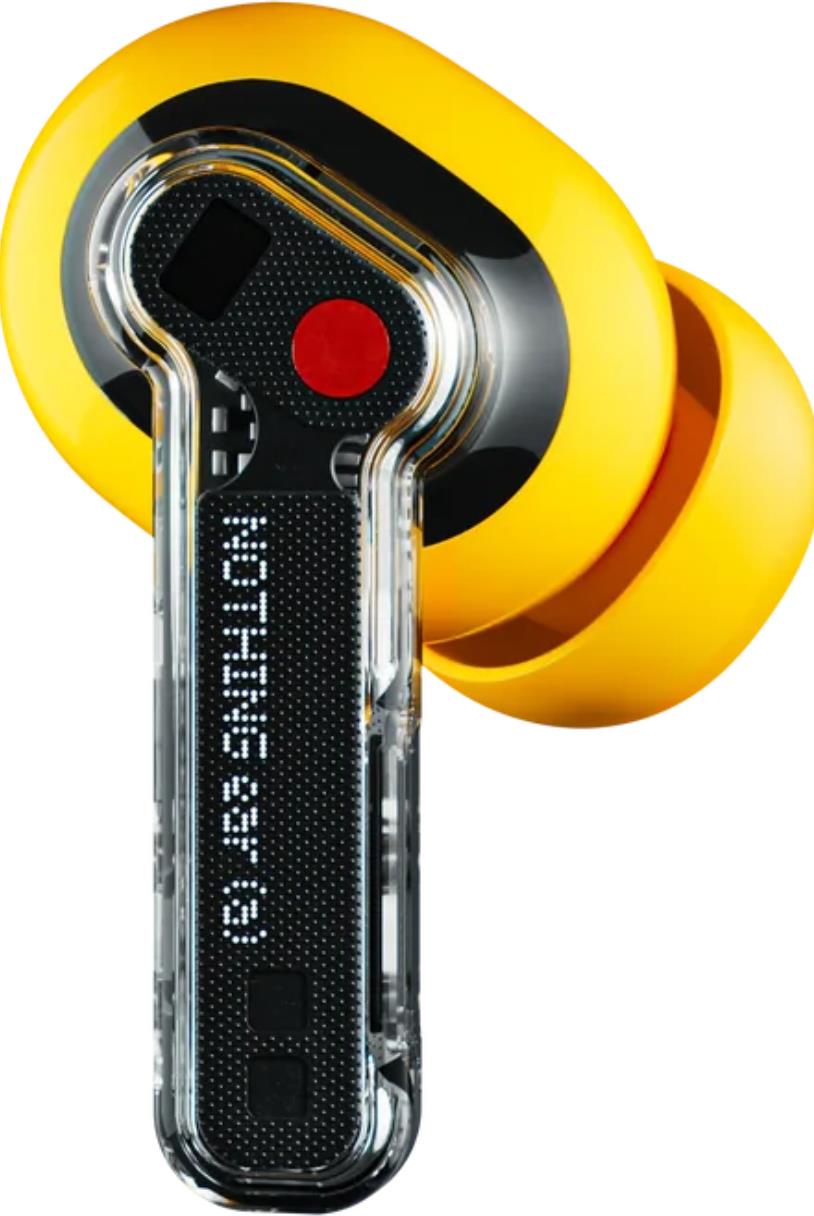 Купить Nothing Ear (a) Kopfhörer True Wireless Stereo (TWS) im Ohr Anrufe/Musik USB Typ-C Bluetooth Transparent - Gelb (A10600065) в магазине wardena.ru
