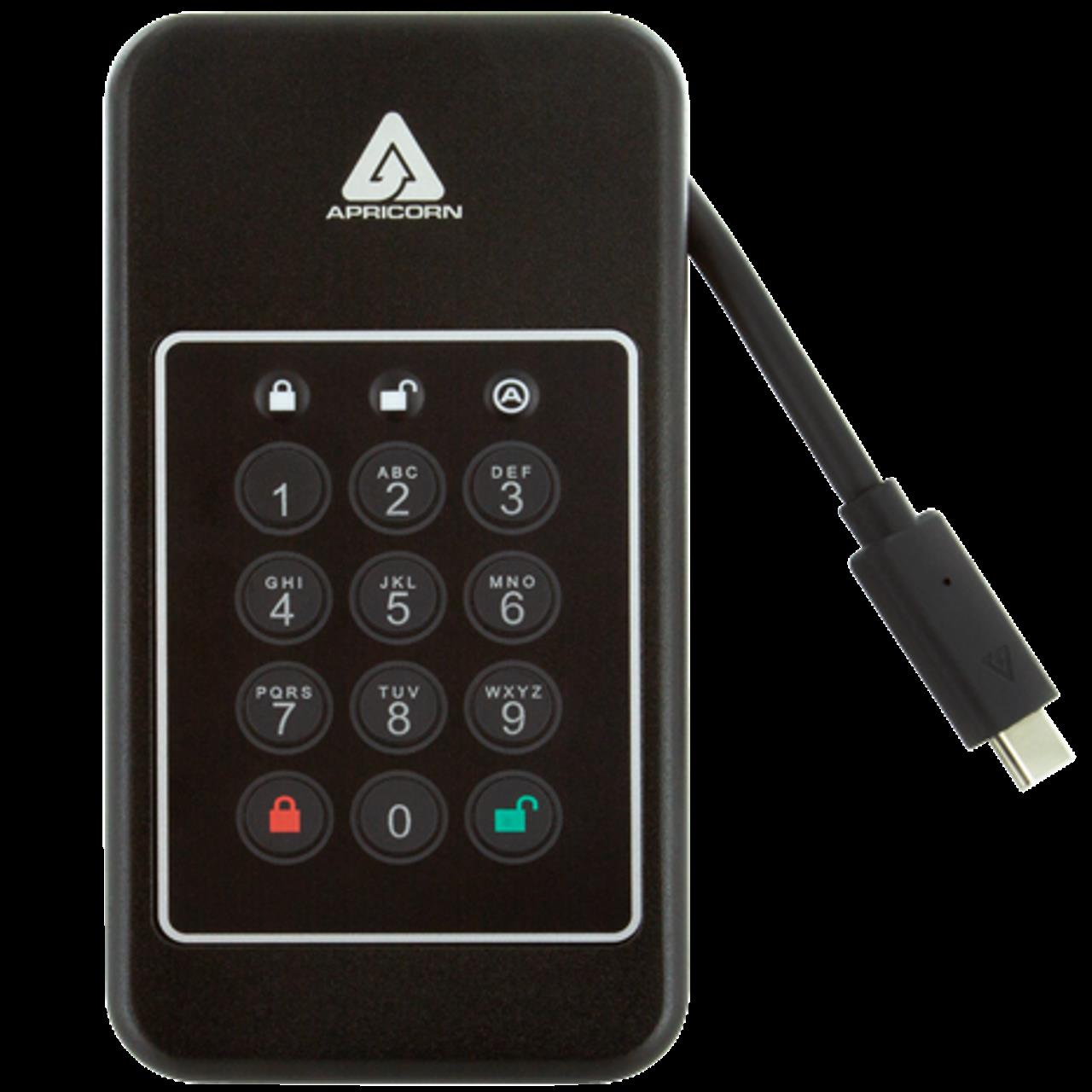 Купить Apricorn SSD Aegis NVX NVMe 2TB secure ext (ANVX-2TB) в магазине wardena.ru