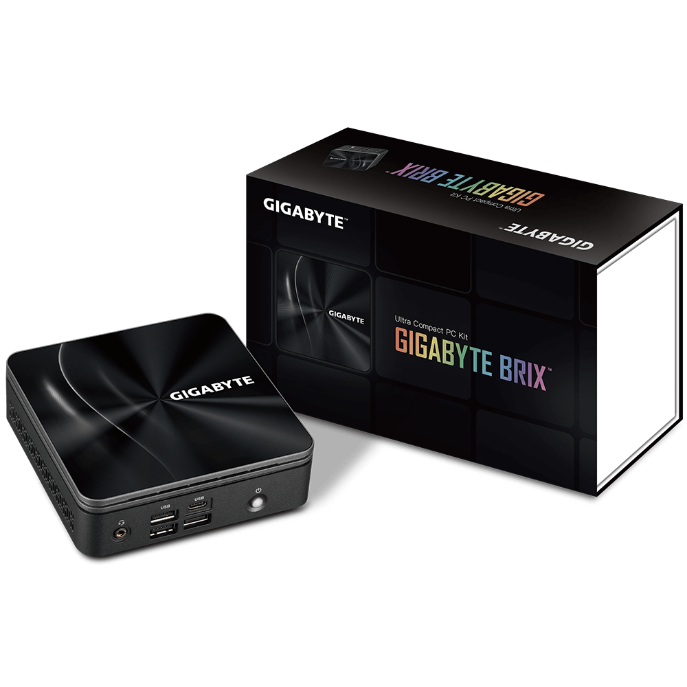 Купить Gigabyte GB-BRR5-4500 PC/Workstation Barebone UCFF Schwarz 4500U 2,3 GHz (GB-BRR5-4500) в магазине wardena.ru
