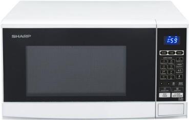 Купить Sharp R670W Mikrowelle Arbeitsplatte Solo-Mikrowelle 20 l 800 W Weiß (R670W) в магазине wardena.ru