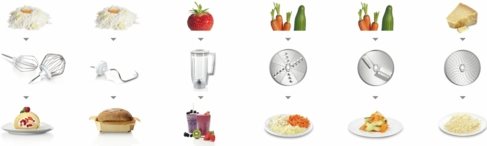 Купить Bosch MUM5 CreationLine MUM58720 - Küchenmaschine - 1000 W - Dunkelrot / Silber в магазине wardena.ru