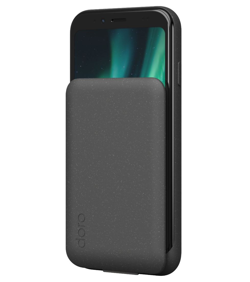 Купить Doro Aurora A20 graphit inkl. Wireless Charger [Energieklasse C] (380539) в магазине wardena.ru