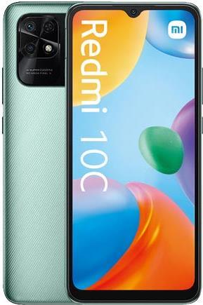 Купить Xiaomi Redmi 10C Dual SIM 4GB RAM, 128GB, Mint Green (MZB0B2PEU) в магазине wardena.ru