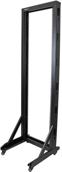 Купить StarTech.com 2-Post Rack for Server Equipment with Casters - 42U - Schrank mit offenem Rahmen - 42U (2POSTRACK42) в магазине wardena.ru