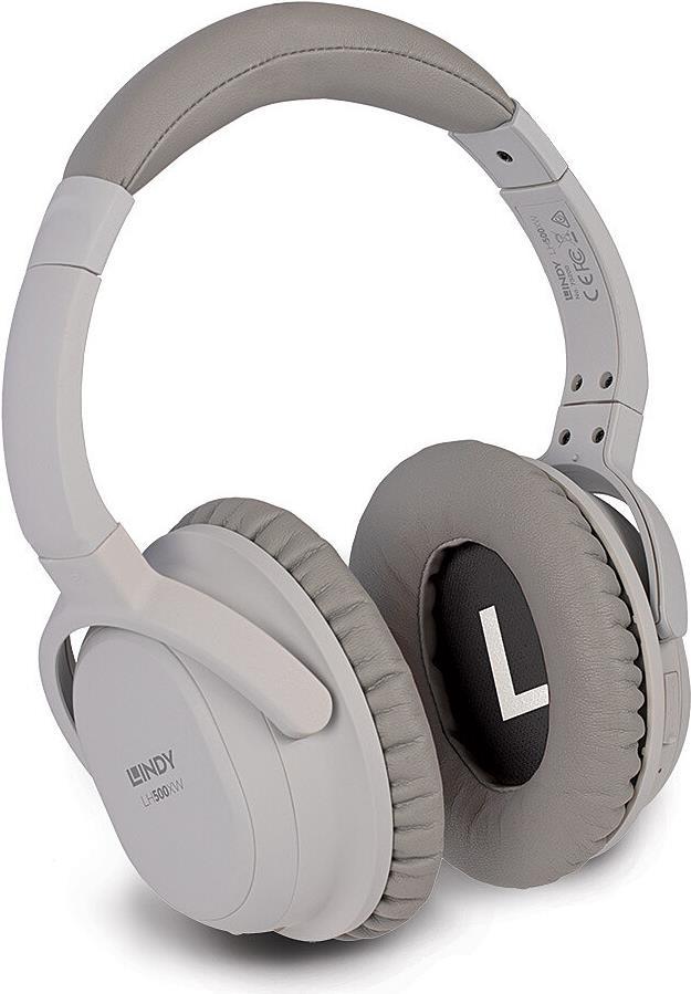 Купить Lindy LH500XW Kopfhörer Verkabelt & Kabellos Kopfband Anrufe/Musik Mikro-USB Bluetooth Grau (73200) в магазине wardena.ru