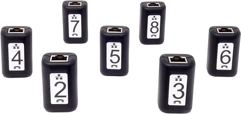 Купить Softing Zubehör Set mit 7 (#2 - #8) Wiremap Identifikatoren passend für CableMaster 210, 500, 600, 800 , LinkXpert und NetXpert XG Serien (226508) в магазине wardena.ru