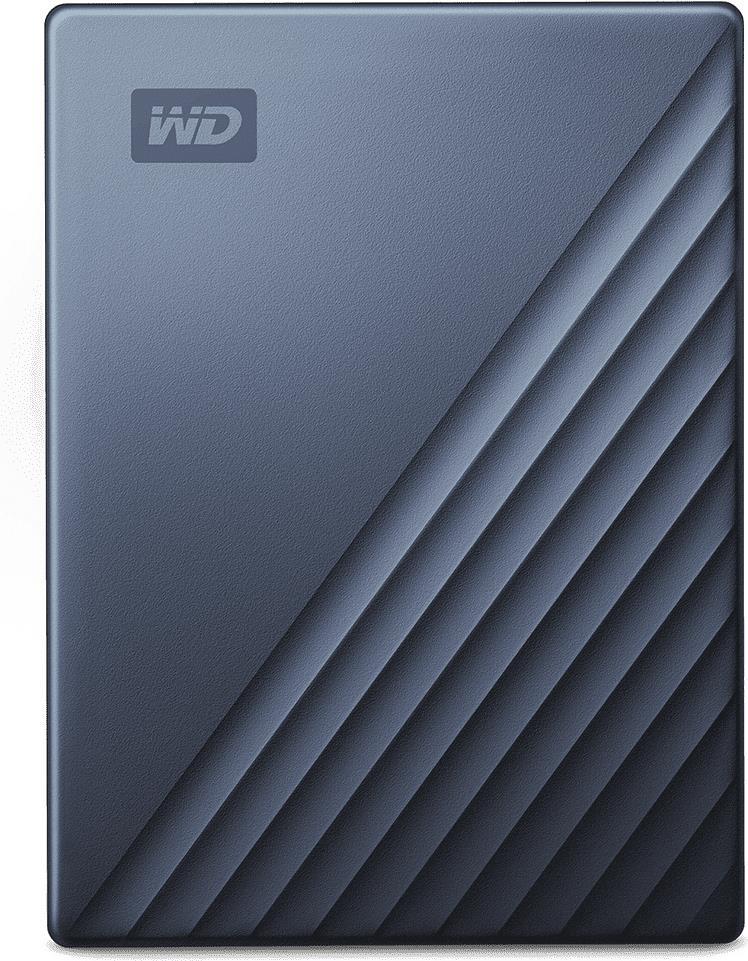 Купить WD My Passport Ultra WDBFTM0050BBL - Festplatte - verschlüsselt - 5 TB - extern (tragbar) - USB 3.1 (USB-C Steckverbinder) - 256-Bit-AES - Blau (WDBFTM0050BBL-WESN) в магазине wardena.ru