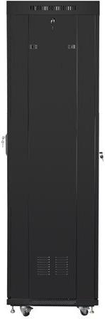 Купить Lanberg FF01-6642-12BL Rack 42U Freistehendes Gestell Schwarz (FF01-6642-12BL) в магазине wardena.ru