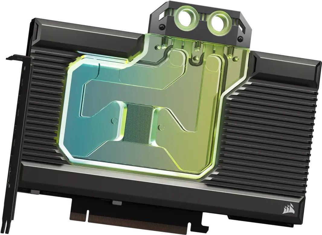 Купить CORSAIR Hydro X Series XG7 RGB 30-SERIES - Video card GPU liquid cooling system waterblock - Nickelbeschichtete Kupferbasis - Schwarz - für NVIDIA GeForce RTX 3090 TI (CX-9020017-WW) в магазине wardena.ru