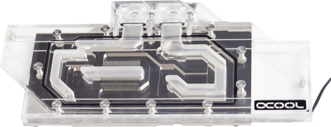Купить Alphacool Eisblock Aurora Plexi GPX-N Grafikkarte Wasserblock Metallisch - Transparent (11738) в магазине wardena.ru