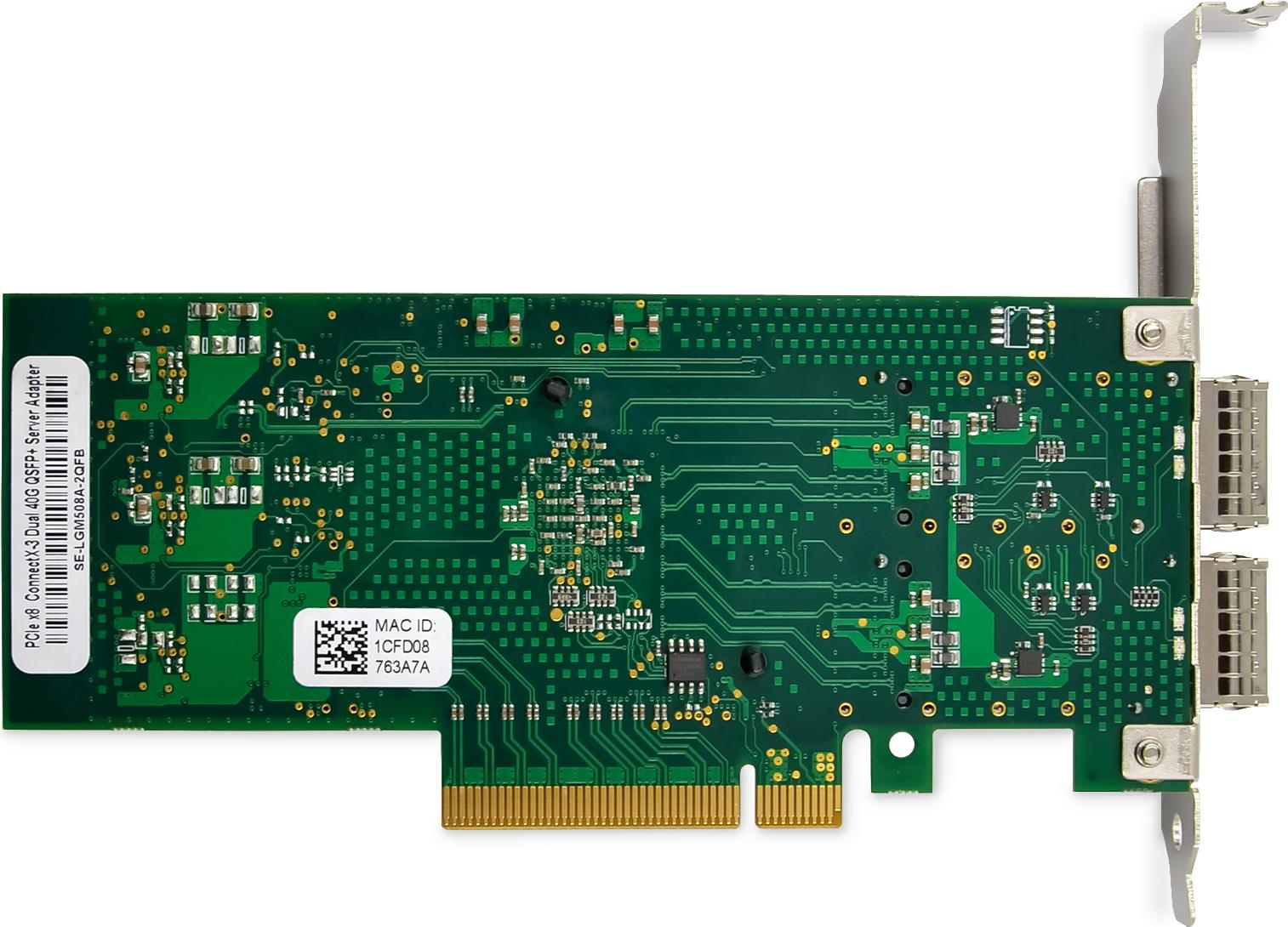 Купить Digitus Dual-Port 40G QSFP Adapter - Eingebaut - Kabelgebunden - PCI Express - Faser - 40000 Mbit/s - Schwarz - Grün (DN-10190) в магазине wardena.ru