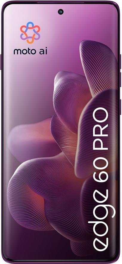 Купить Motorola edge 60 pro 16,9 cm (6.67") Dual-SIM Android 15 5G USB Typ-C 12 GB 512 GB 6000 mAh Violett (PB7X0011PL) в магазине wardena.ru