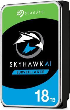 Купить Seagate SkyHawk AI ST18000VE002 - Festplatte - 18TB - intern - 3.5" (8,9 cm) - SATA 6Gb/s - Puffer: 256MB - mit 3 Jahre Seagate Rescue Datenwiederherstellung (ST18000VE002) в магазине wardena.ru