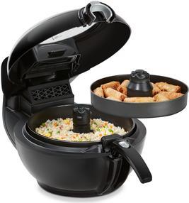 Купить Tefal ActiFry Genius XL YV9708 Fritteuse Heißluftfritteuse Doppel Schwarz 1500 W (YV9708) в магазине wardena.ru