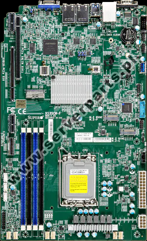 Купить Motherboard Supermicro MBD-X13SCW-F C266 LGA1700 Intel Xeon E-2400 SATA/SAS M.2 DDR5 IPMI в магазине wardena.ru