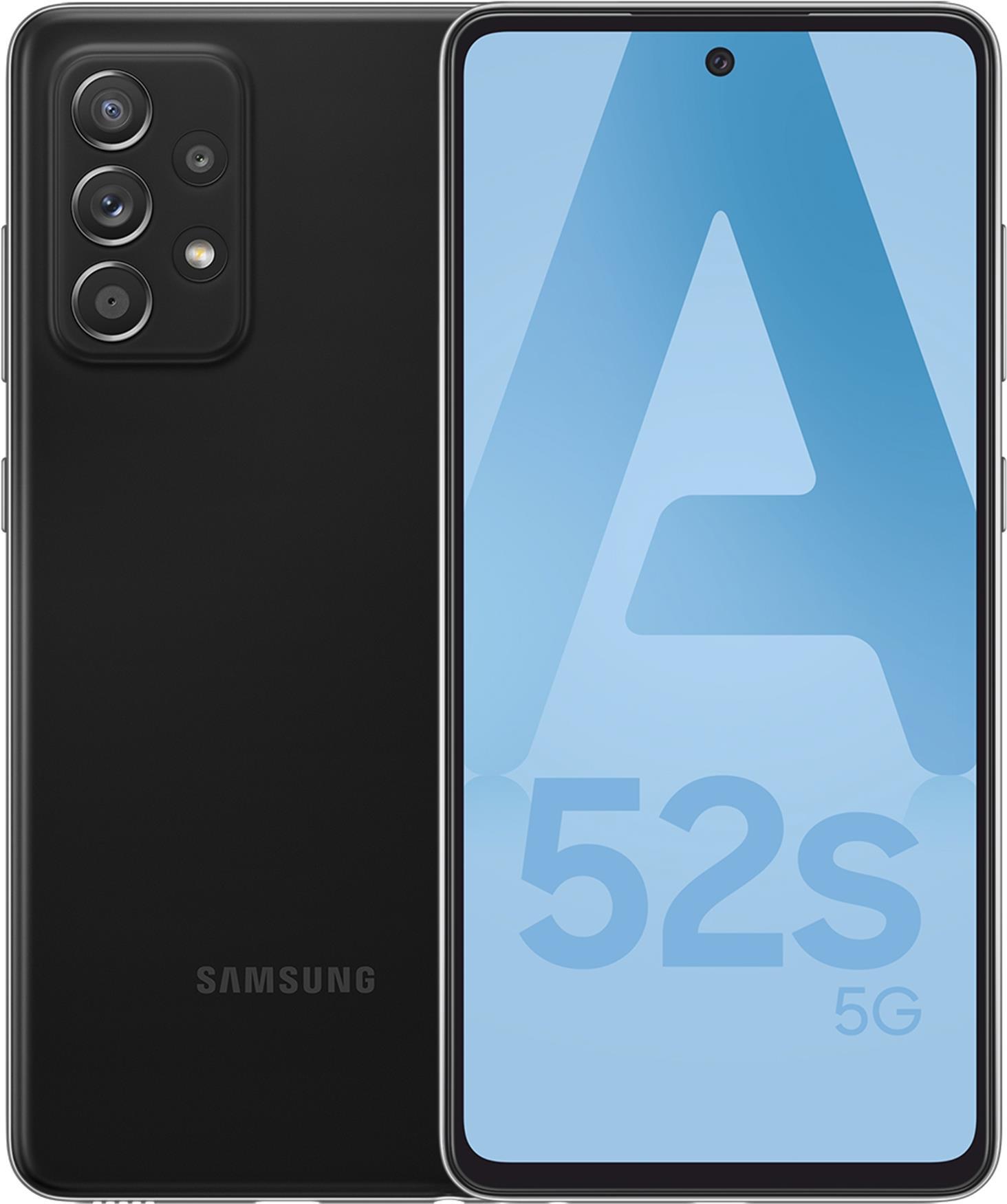Купить Samsung Galaxy A52s 5G - 5G Smartphone - Dual-SIM - RAM 6 GB / Interner Speicher 128 GB - microSD slot - OLED-Display - 6.5" - 2400 x 1080 Pixel - 4x x Rückkamera 64 MP, 12 MP, 5 MP, 5 MP - front camera 32 MP - Awesome B (SM-A528BZKCEUE) в магазине wardena.ru
