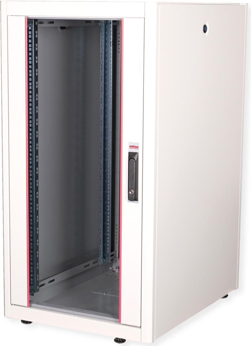Купить ROLINE 19 Zoll Netzwerkschrank Basic 22 600x800 BxT Glastür grau (26.21.0032) в магазине wardena.ru
