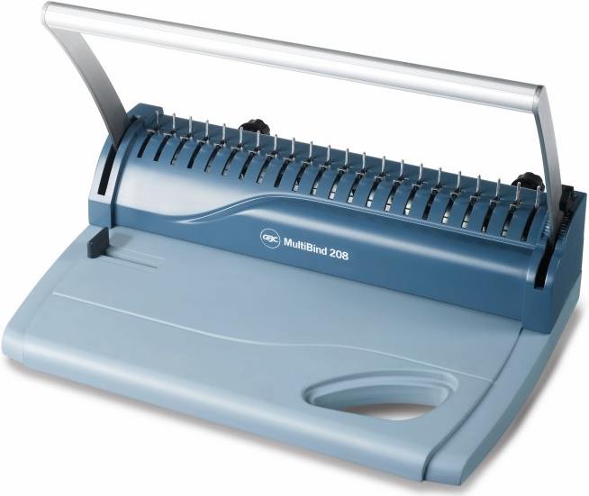 Купить GBC Plastik- und Drahtbindegerät MultiBind 208 bis DIN A4, Stanzleistung: 8 Blatt, Draht-Bindekapazität: (4400110) в магазине wardena.ru