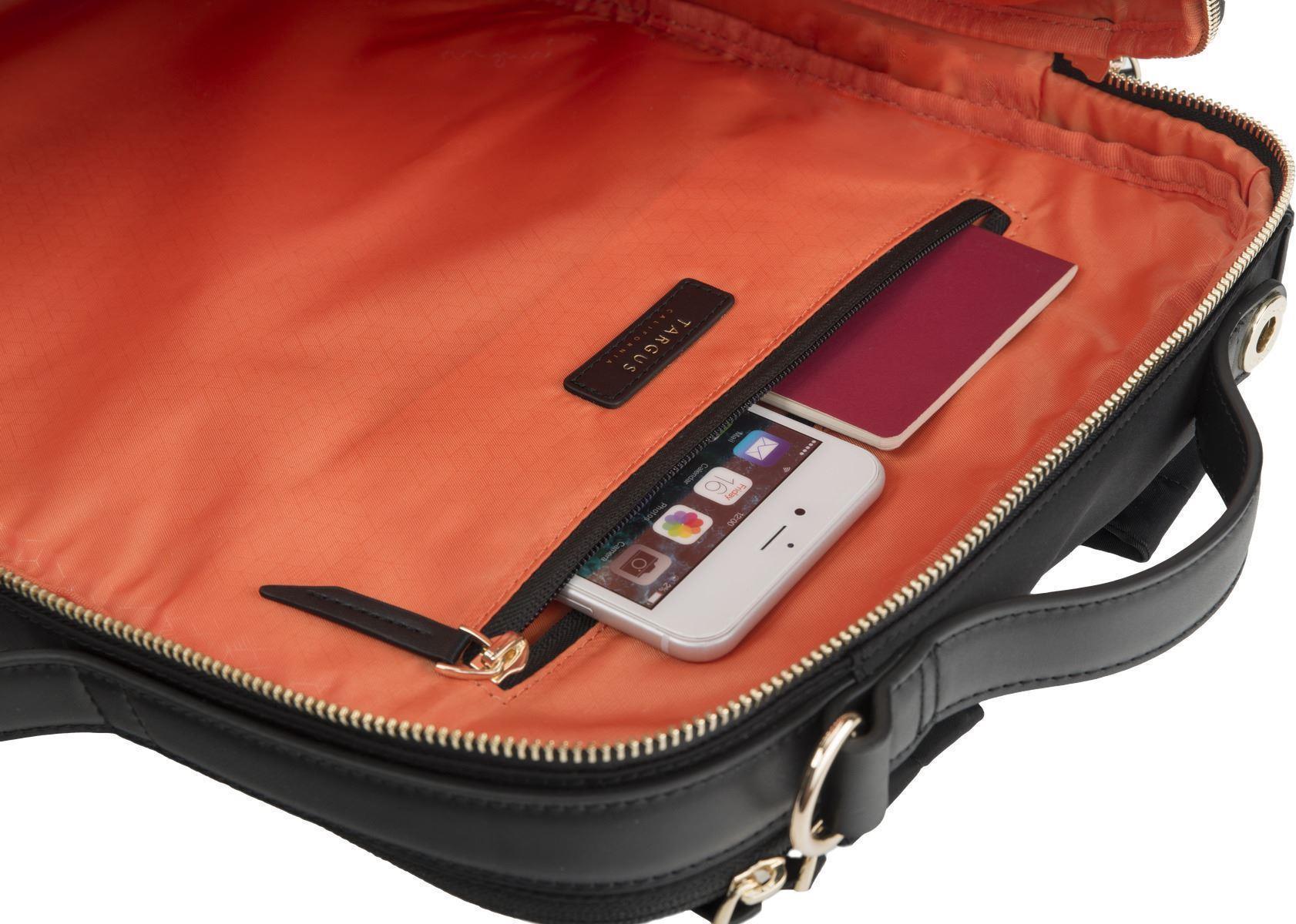 Купить Targus Newport Convertible 3-in-1 - Notebook-Rucksack - 38.1 cm (15") - Schwarz (TSB947GL) в магазине wardena.ru