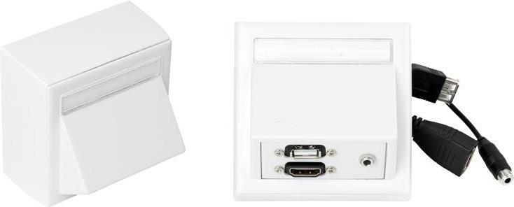 Купить VivoLink WI221260 HDMI + USB A + 3,5mm Steckdose (WI221260) в магазине wardena.ru