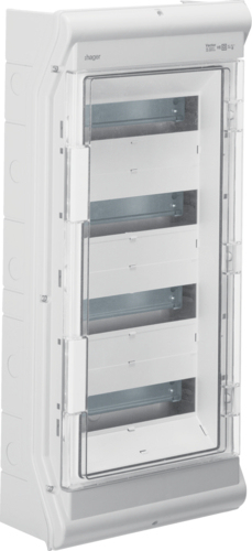 Купить Hager Vector IP65 4x12PLE UV-stabil LE VE412PN (VE412PN) в магазине wardena.ru