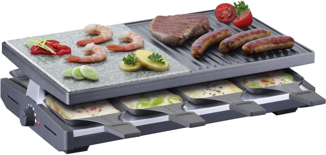 Купить Steba RC 58 Schwarz/Edelstahl Gourmet Raclette (635800) в магазине wardena.ru