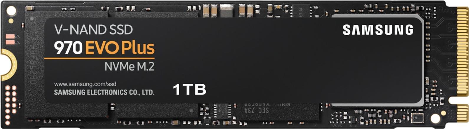Купить Samsung SSD M.2 PCI-E NVMe 970 EVO Plus - 1TB - B2B Modell in neutraler Verpackung (MZ-V7S1T0E) в магазине wardena.ru