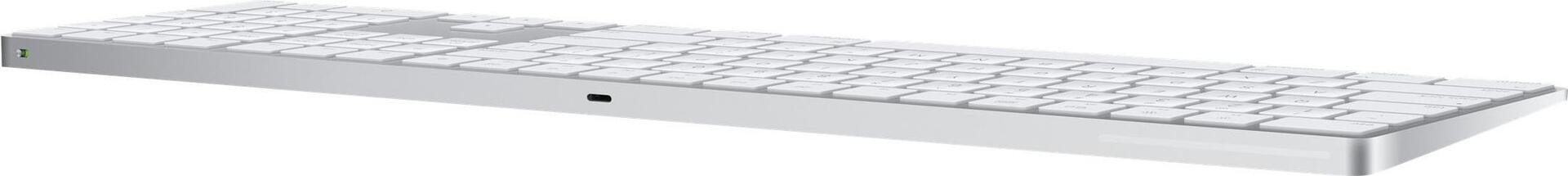 Купить Apple Magic Keyboard mit Ziffernblock - Tastatur - Bluetooth - QWERTZ - Ungarisch - Silber - für 10.2" iPad; 10.5" iPad Air; 10.9" iPad Air; 27,90cm (11") iPad Pro; iMac (MQ052MG/A) в магазине wardena.ru