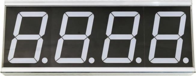 Купить ALLNET ALL-POE-CNT-1 Digital wall clock Rechteck Grau Wanduhr (ALL-PoE-CNT-1) в магазине wardena.ru