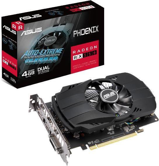 Купить ASUS PH-RX550-4G-EVO - Grafikkarten - Radeon RX 550 - 4 GB GDDR5 - PCIe 3.0 x16 - DVI, HDMI, DisplayPort (90YV0AG7-M0NA00) в магазине wardena.ru