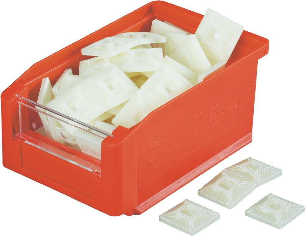 Купить HellermannTyton MB4CAS-PA66-NA - Kabelbinderhalterung - Natural (Packung mit 100) (151-28449) в магазине wardena.ru