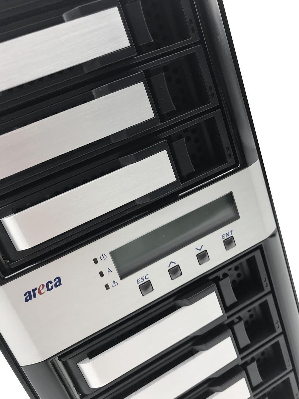 Купить Areca ARC-8050T3U-8 NAS & Speicherserver Tower Eingebauter Ethernet-Anschluss Schwarz (ARC-8050T3U-8) в магазине wardena.ru