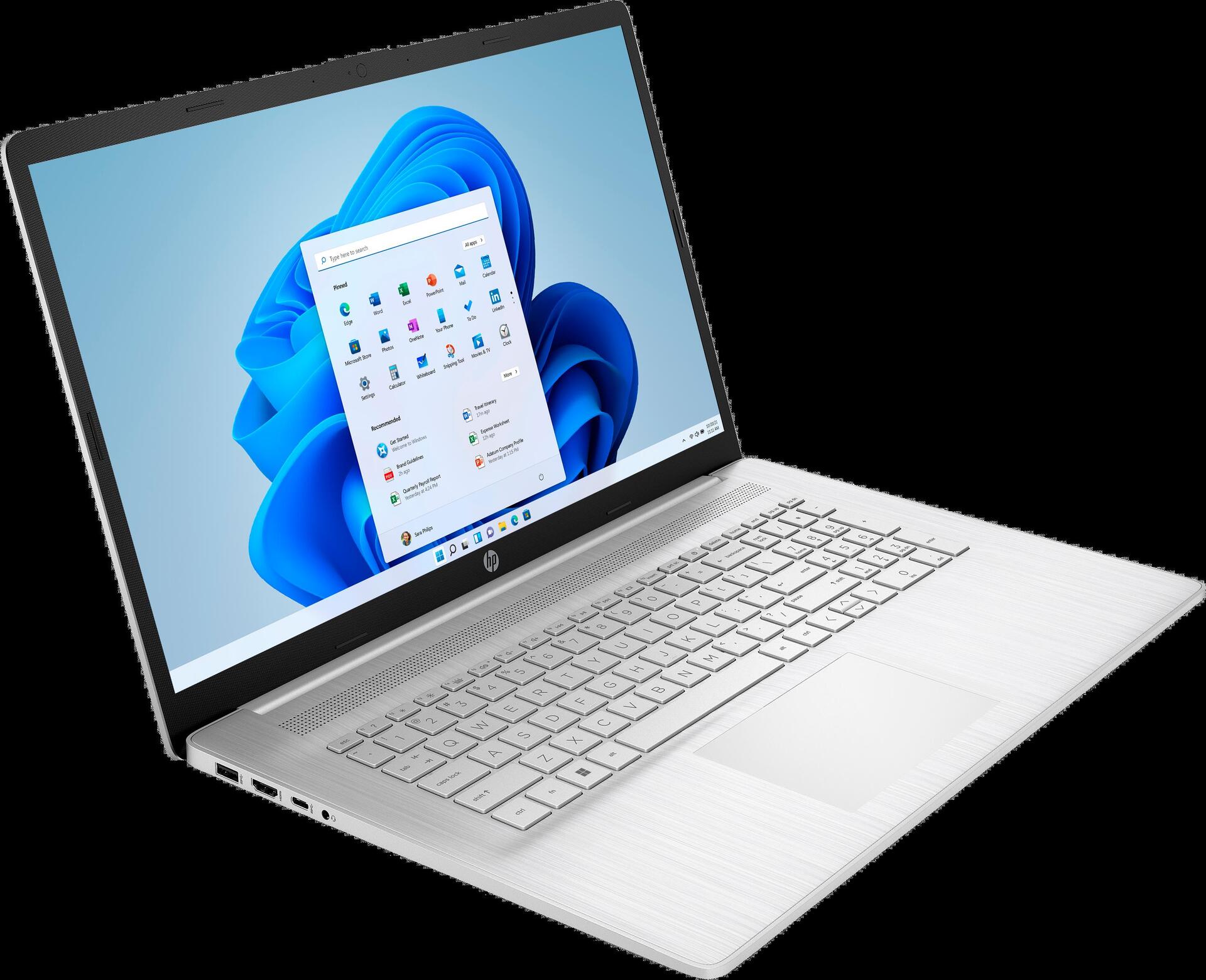 Купить HP 17-cn0534ng i3-1125G4 Notebook 43,9 cm (17.3" ) HD+ Intel® Core™ i3 8 GB DDR4-SDRAM 512 GB SSD Wi-Fi 5 (802.11ac) Windows 11 Home Silber (63W63EA) в магазине wardena.ru