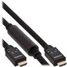 Купить InLine - HDMI mit Ethernetkabel - HDMI (M) bis HDMI (M) - 25,0m - dreifach abgeschirmtes Twisted-Pair-Kabel - Schwarz - geformt, 4K Unterstützung, aktiv (17525A) в магазине wardena.ru