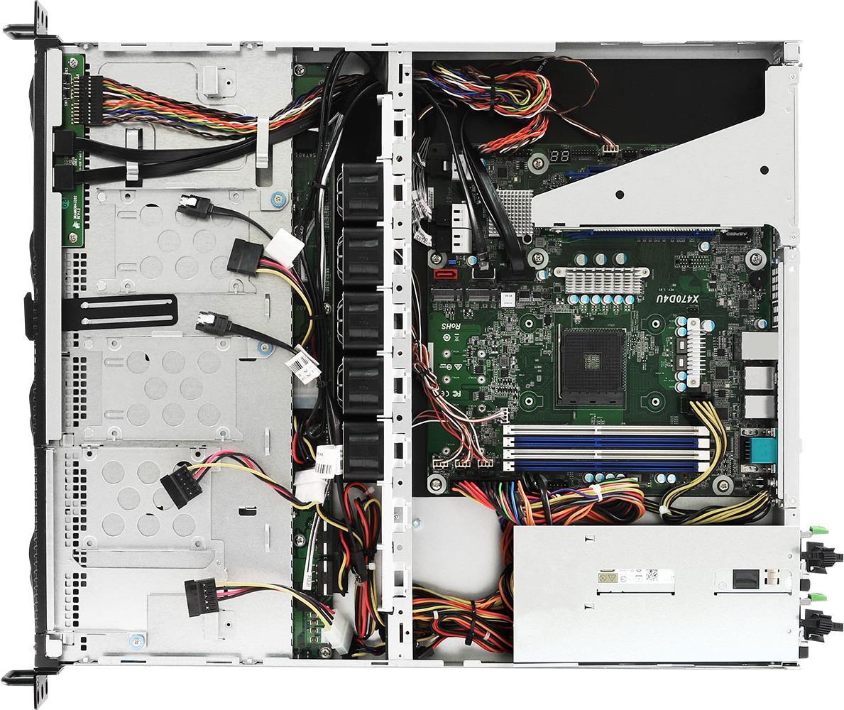 Купить Asrock 1U4LW-X470 RPSU Server-Barebone AMD Promontory X470 Socket AM4 Rack (1U) Schwarz (1U4LW-X470 RPSU) в магазине wardena.ru
